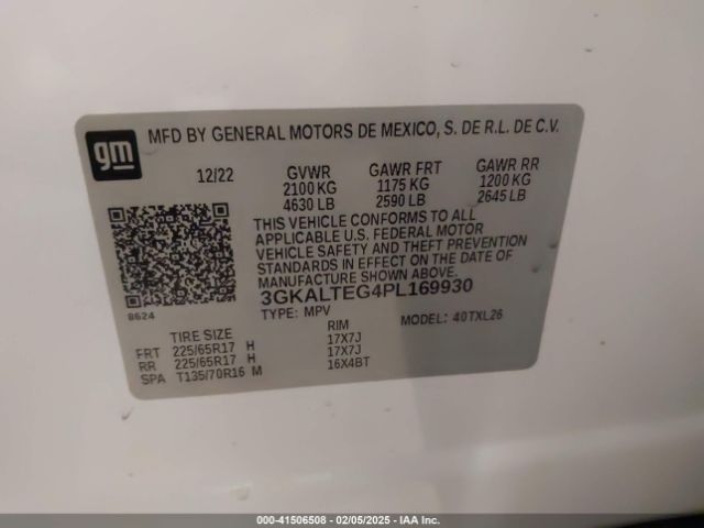 2023 GMC TERRAIN 3GKALTEG4PL169930 Photo 8