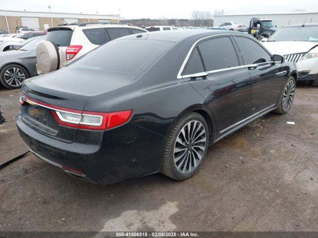 1LN6L9BC7H5620318 Lincoln Continental Black Label