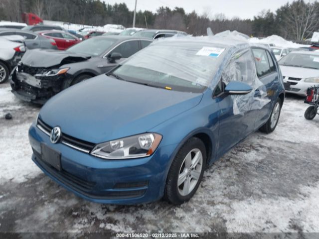 3VW217AU1HM071827 Volkswagen Golf Tsi S 4-door/tsi Se 4-door/tsi Sel 4-door/tsi Wolfsburg Edition 4-door