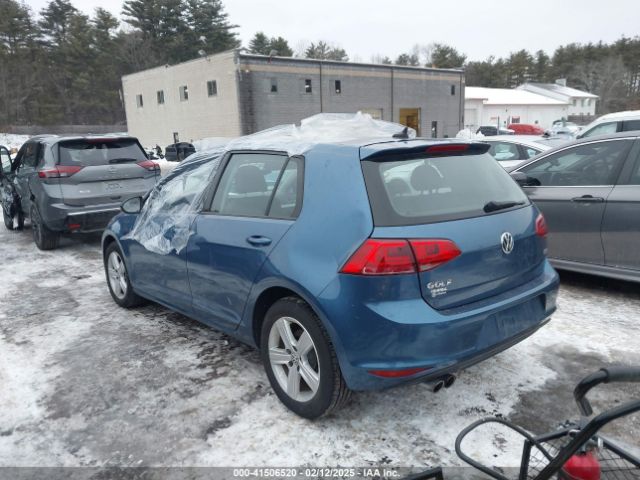 3VW217AU1HM071827 Volkswagen Golf Tsi S 4-door/tsi Se 4-door/tsi Sel 4-door/tsi Wolfsburg Edition 4-door