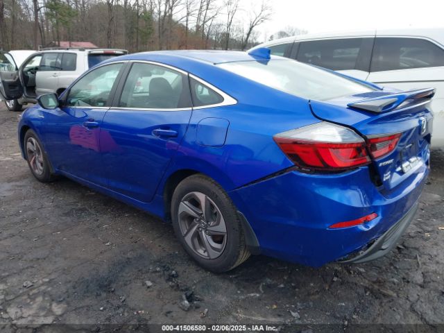 2019 HONDA INSIGHT 19XZE4F54KE025545 Photo 2