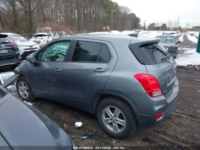 3GNCJKSB8LL289325 Chevrolet Trax Fwd Ls