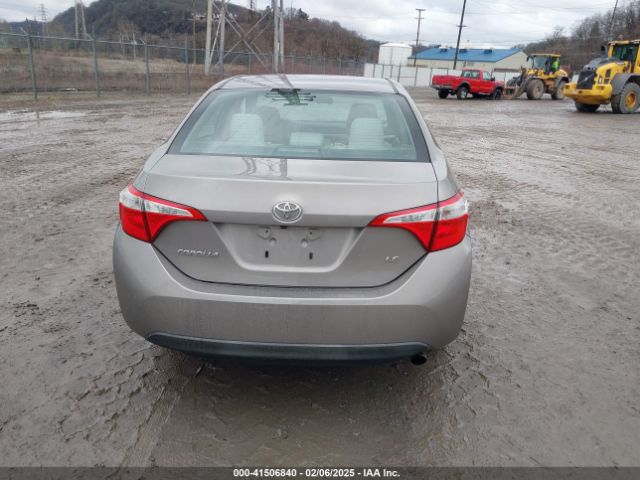 2T1BURHE6GC696722 Toyota COROLLA LE