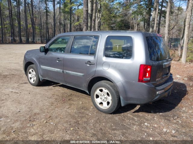 5FNYF4H22EB056514 Honda PILOT LX