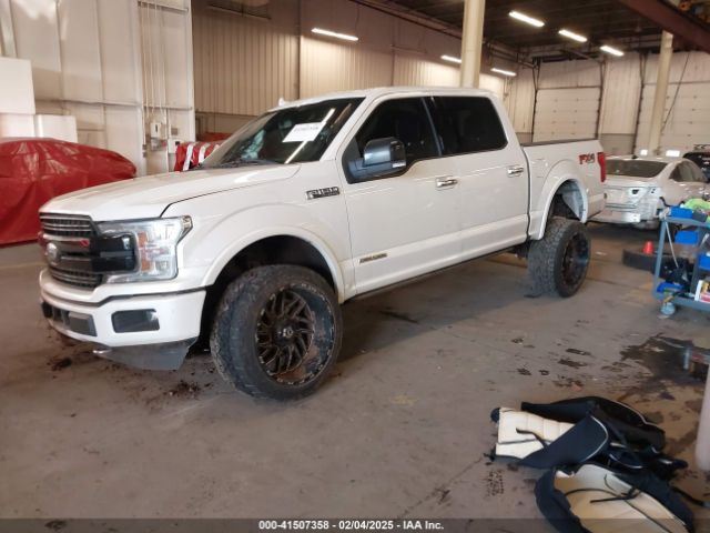1FTFW1E11JFD48792 Ford F-150 Platinum