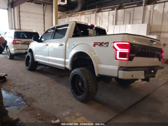 1FTFW1E11JFD48792 Ford F-150 Platinum