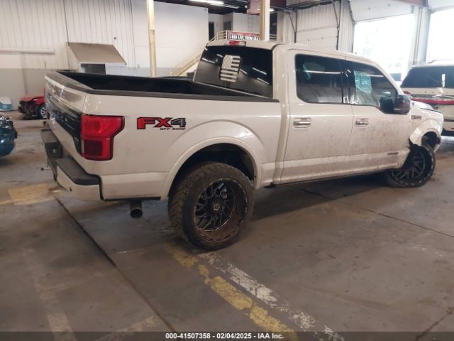 1FTFW1E11JFD48792 Ford F-150 Platinum