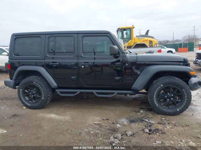 1C4HJXDN8MW595665 Jeep Wrangler Unlimited Willys Sport 4x4