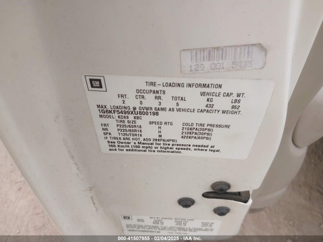 1999 CADILLAC DEVILLE 1G6KF5499XU800198 Photo 8