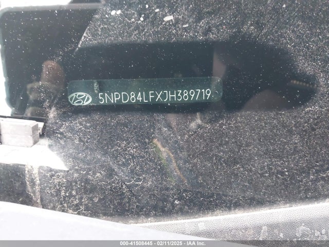 5NPD84LFXJH389719 Hyundai Elantra Value Edition