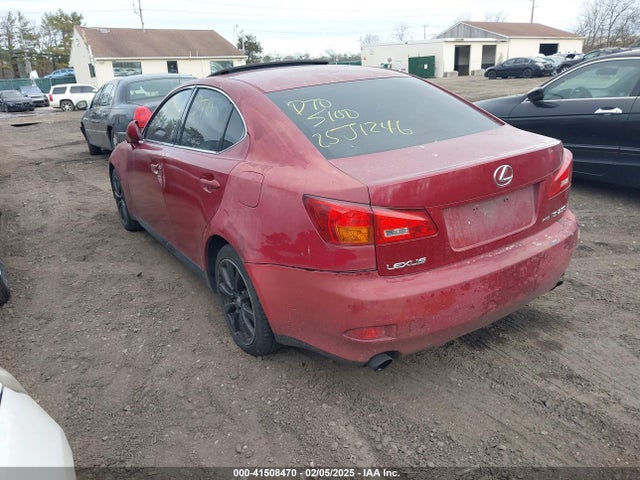 Aukcja sprzedaży 2006 Lexus Is 250, vin: JTHCK262962003180, numer aukcji: 41508470