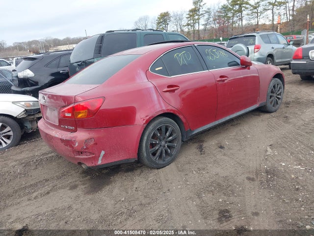 Aukcja sprzedaży 2006 Lexus Is 250, vin: JTHCK262962003180, numer aukcji: 41508470