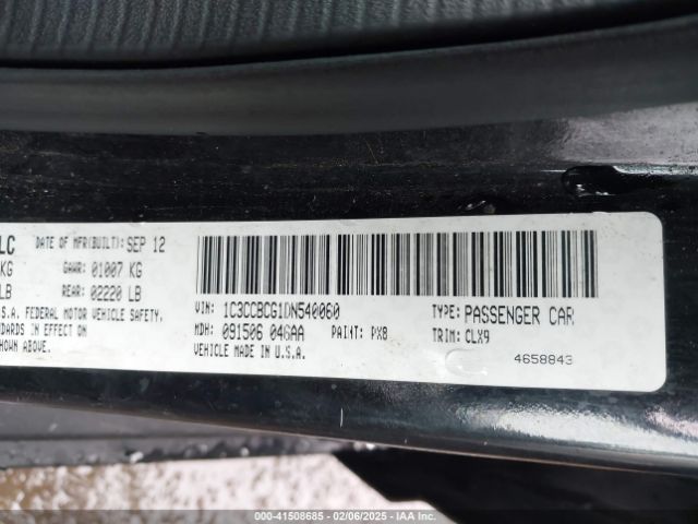 2013 CHRYSLER 200 1C3CCBCG1DN540060 Photo 8