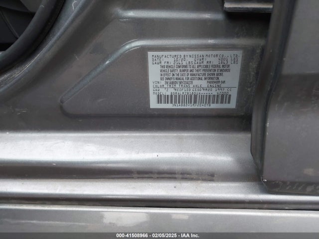 Nissan Sentra Sr Xtronic Cvt 2021 3N1AB8DV1MY204078 Image 9