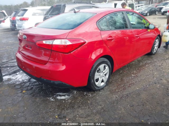 KNAFX4A67F5381306 KIA FORTE LX