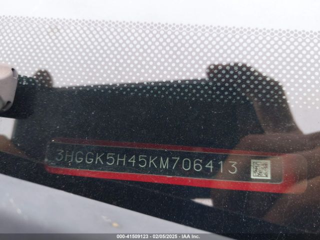 3HGGK5H45KM706413 Honda FIT LX