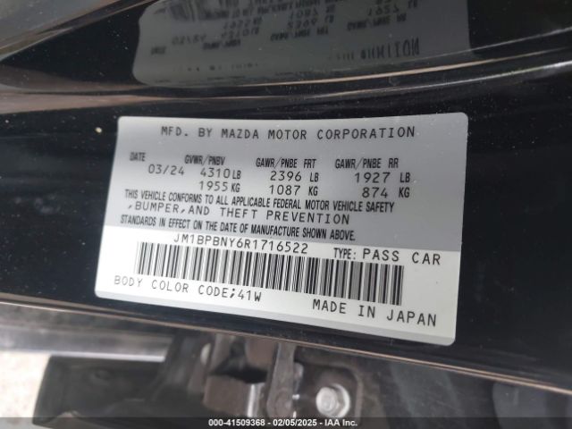 JM1BPBNY6R1716522 Mazda Mazda3 Hatchback 2.5 Turbo Premium Plus