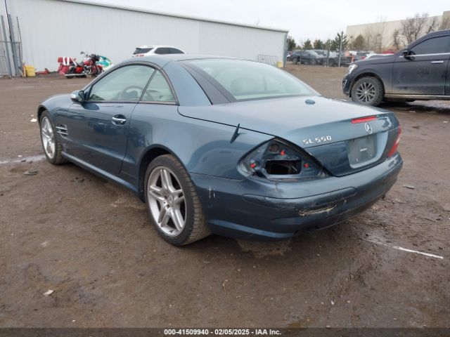 2007 MERCEDES-BENZ SL 550 WDBSK71F57F134135 Photo 2