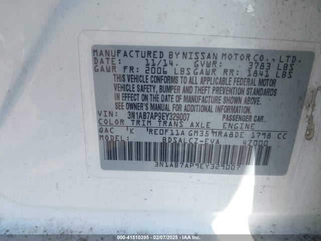 Nissan SENTRA S 2014 3N1AB7AP9EY329007 Image 9