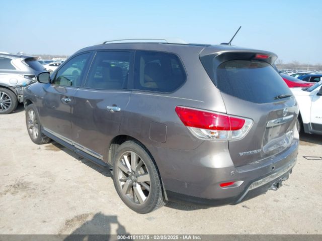 5N1AR2MN9EC603719 Nissan Pathfinder Platinum