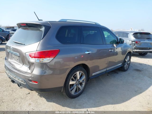 5N1AR2MN9EC603719 Nissan Pathfinder Platinum