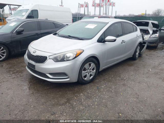 KNAFK4A62F5436355 KIA FORTE LX