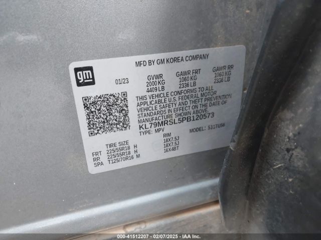 2023 CHEVROLET TRAILBLAZER KL79MRSL5PB120573 Photo 8