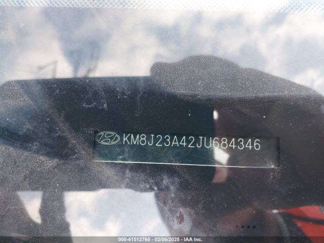 KM8J23A42JU684346 Hyundai TUCSON SE