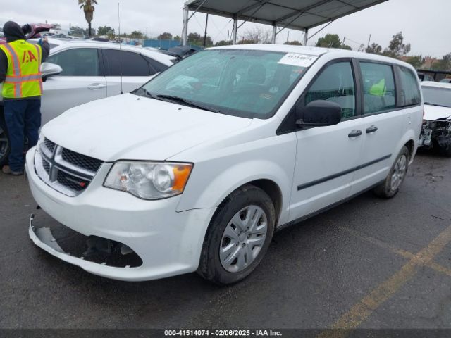 2C4RDGBG1GR227342 Dodge Grand Caravan American Value Pkg