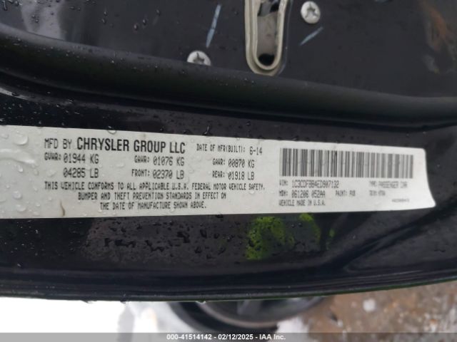 1C3CDFBB4ED907132 Dodge DART SXT