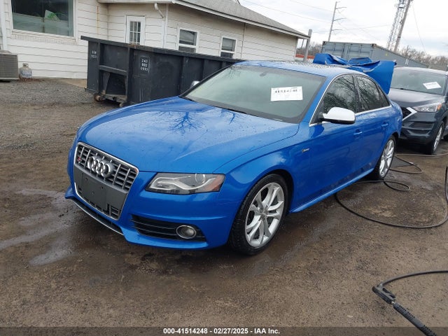 2011 AUDI S4 WAUBGAFLXBA009360 Photo 1