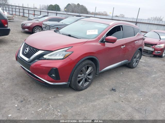 5N1AZ2MJ9KN141725 Nissan Murano Platinum