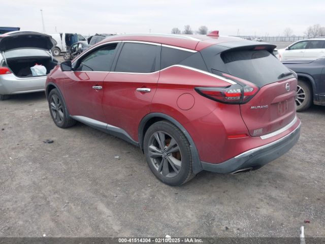 5N1AZ2MJ9KN141725 Nissan Murano Platinum