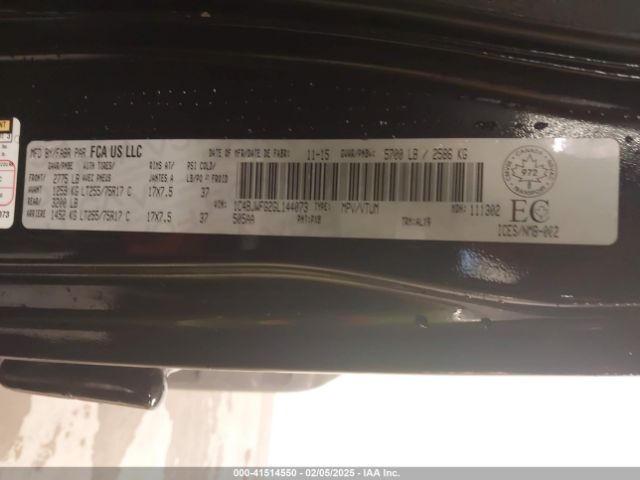 1C4BJWFG2GL144073 Jeep Wrangler Unlimited Rubicon