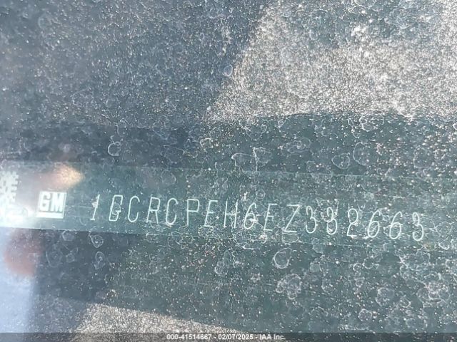 1GCRCPEH6EZ332663 Chevrolet Silverado 1500 Work Truck 1wt