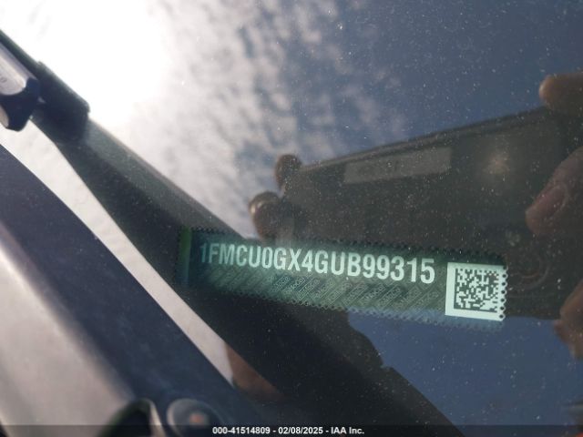 1FMCU0GX4GUB99315 Ford ESCAPE SE