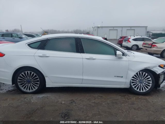 3FA6P0RU1HR315788 Ford Fusion Hybrid Titanium
