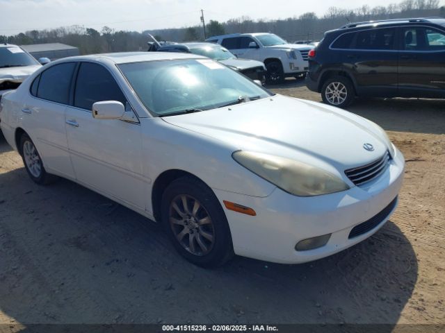 Продажа на аукционе авто 2003 Lexus Es 300, vin: JTHBF30G130143922, номер лота: 41515236