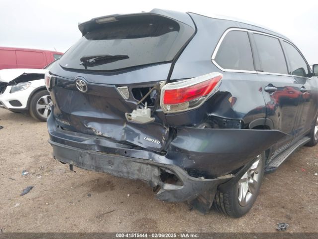 5TDYKRFH5ES018044 Toyota Highlander Limited V6