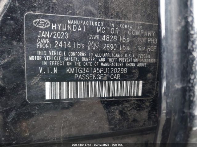 KMTG34TA5PU120298 Genesis G70 2.0t Awd