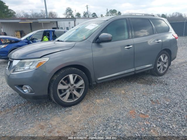 5N1AR2MN1FC625358 Nissan Pathfinder Platinum