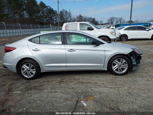 KMHD84LF9KU738999 Hyundai ELANTRA SEL