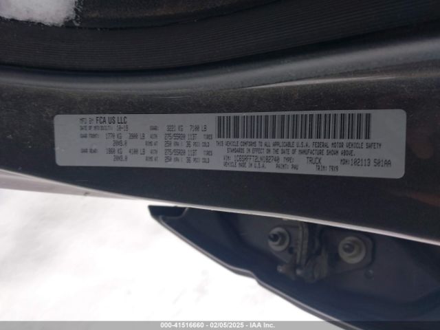 2020 RAM 1500 1C6SRFFT2LN182740 Photo 8