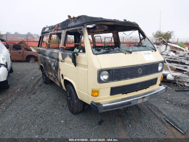 1984 VOLKSWAGEN VANAGON WV2ZB0252EH009111