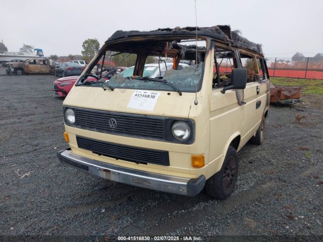 1984 VOLKSWAGEN VANAGON WV2ZB0252EH009111 Photo 1