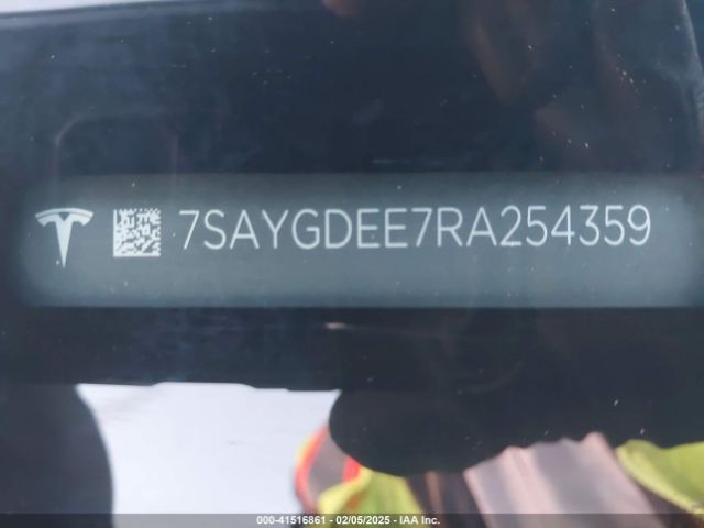 7SAYGDEE7RA254359 Tesla Model Y Long Range Dual Motor All-wheel Drive