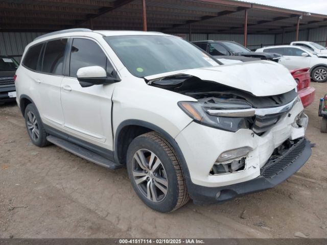 5FNYF6H66HB054123 Honda Pilot Ex-l