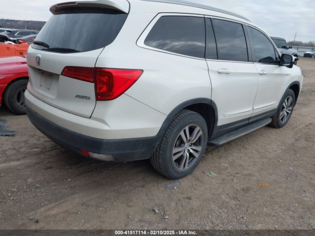 5FNYF6H66HB054123 Honda Pilot Ex-l