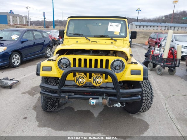 Продаж на аукціоні авто 2000 Jeep Wrangler Se, vin: 1J4FA29P2YP797156, номер лоту: 41517183