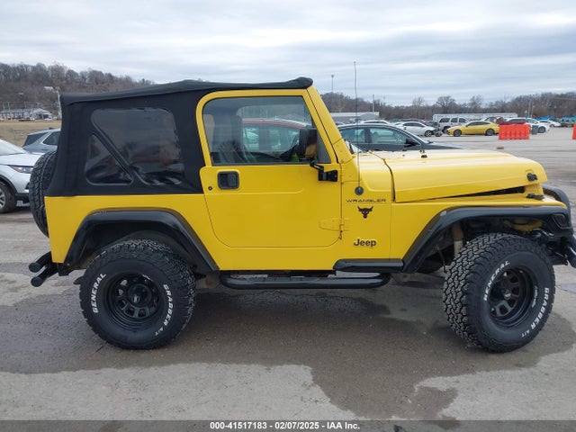 Продаж на аукціоні авто 2000 Jeep Wrangler Se, vin: 1J4FA29P2YP797156, номер лоту: 41517183